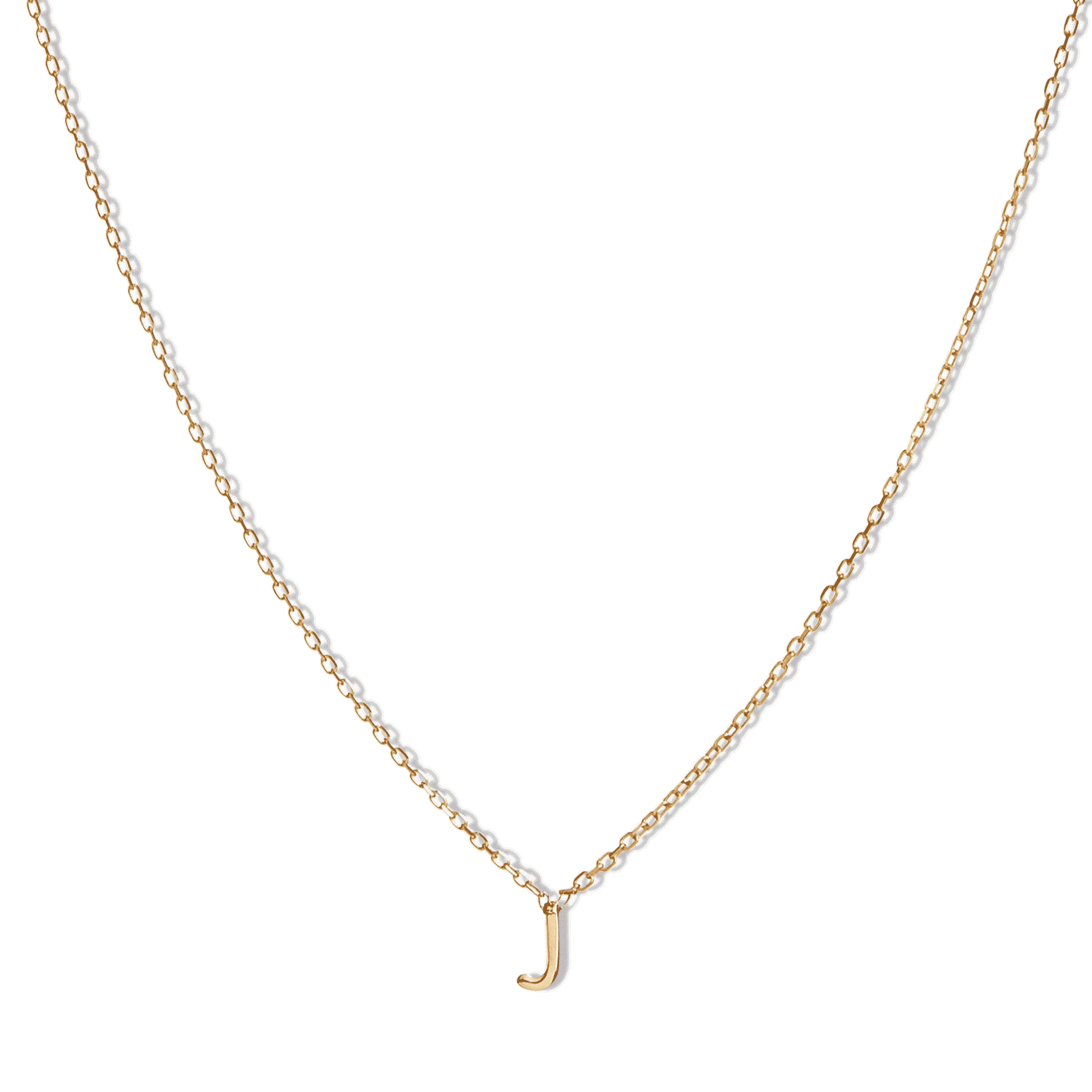 14k Initial Necklace