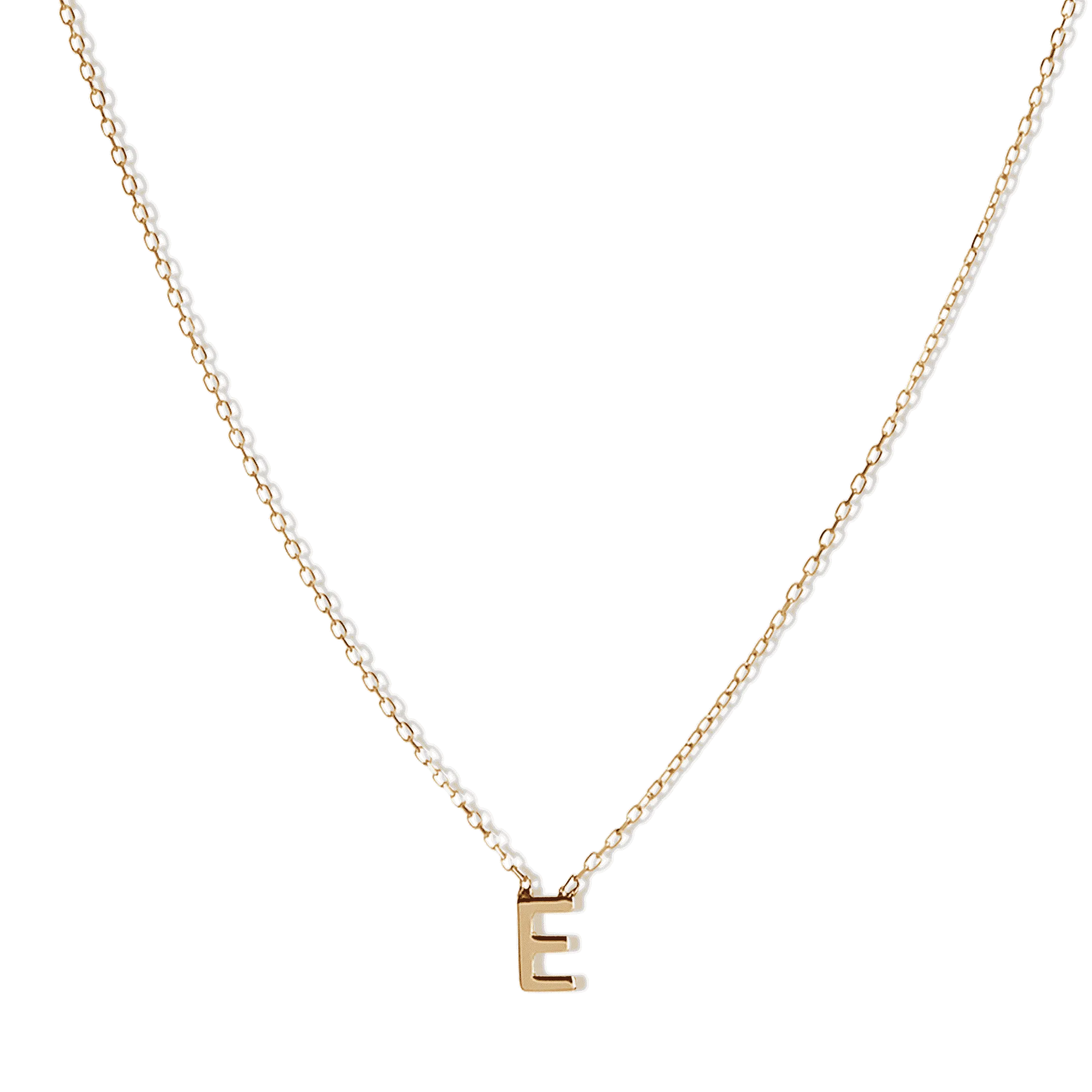 14k Initial Necklace