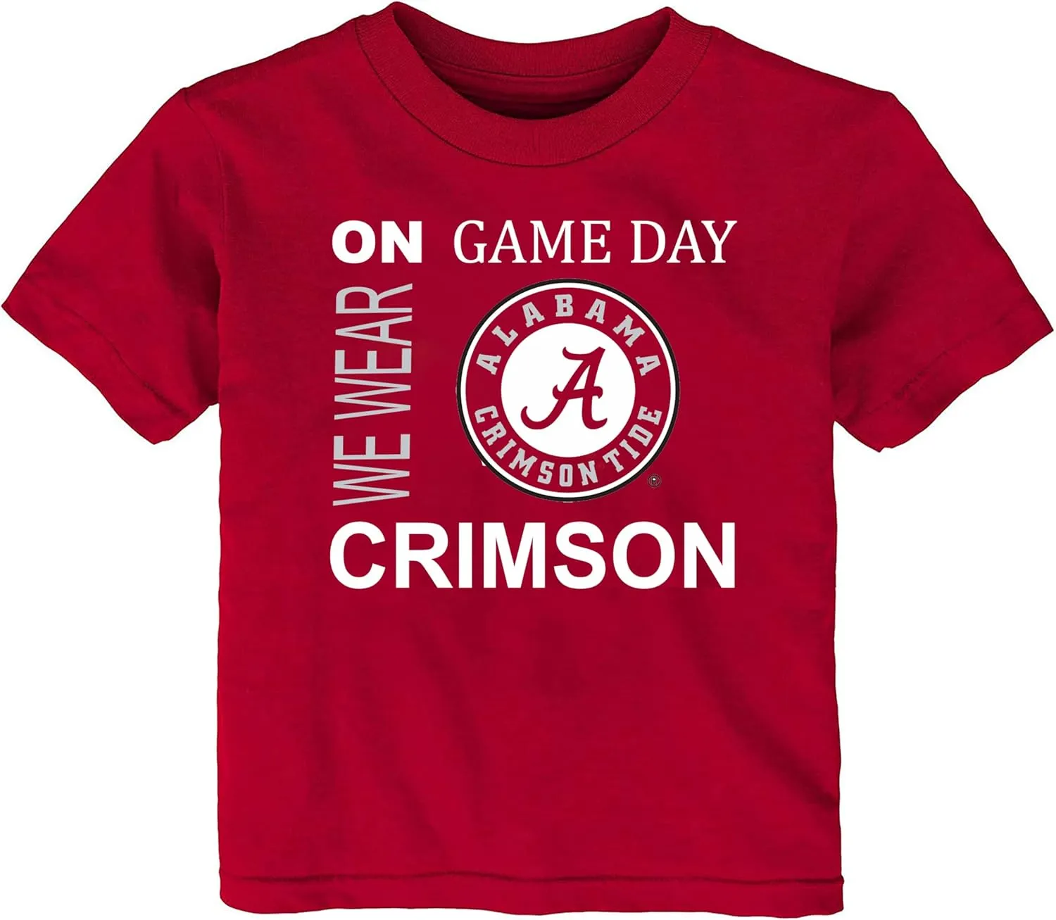 Alabama Crimson Tide On Gameday Football Basketball Baby Toddler T-Shirt