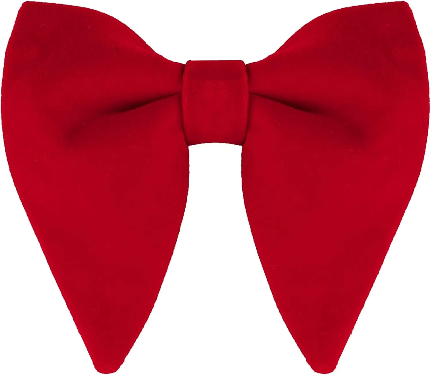 Allegra K Solid Pre-tied Bow Ties for Women Men Formal Party Prom Bowties Velvet