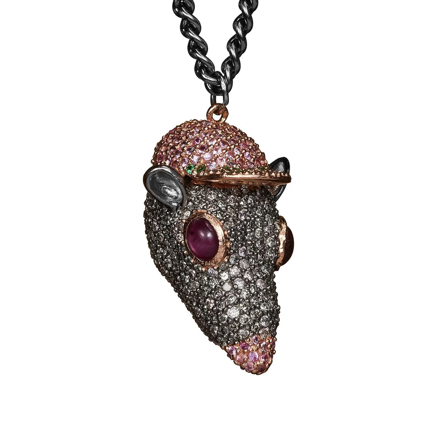 Bjarne Melgaard x Bjørg Diamond Skaterat Necklace