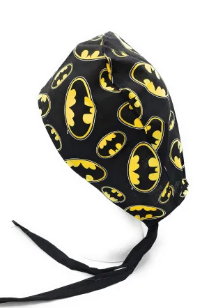 Comic Superhero Bat Surgical Scrub Cap Medical Hat Hospital Cover