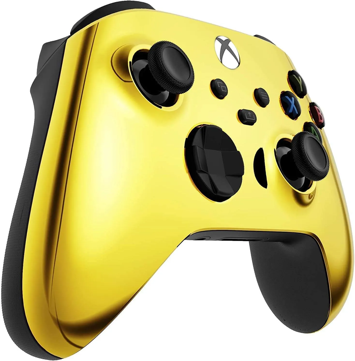 Custom Controllerzz Wireless Controller for Microsoft Xbox Series X/S & Xbox One - Custom Soft Touch Feel - Custom Xbox Series X/S Controller (X/S Gold)