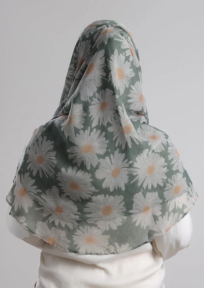Daisyland -Printed Crinkled Chiffon