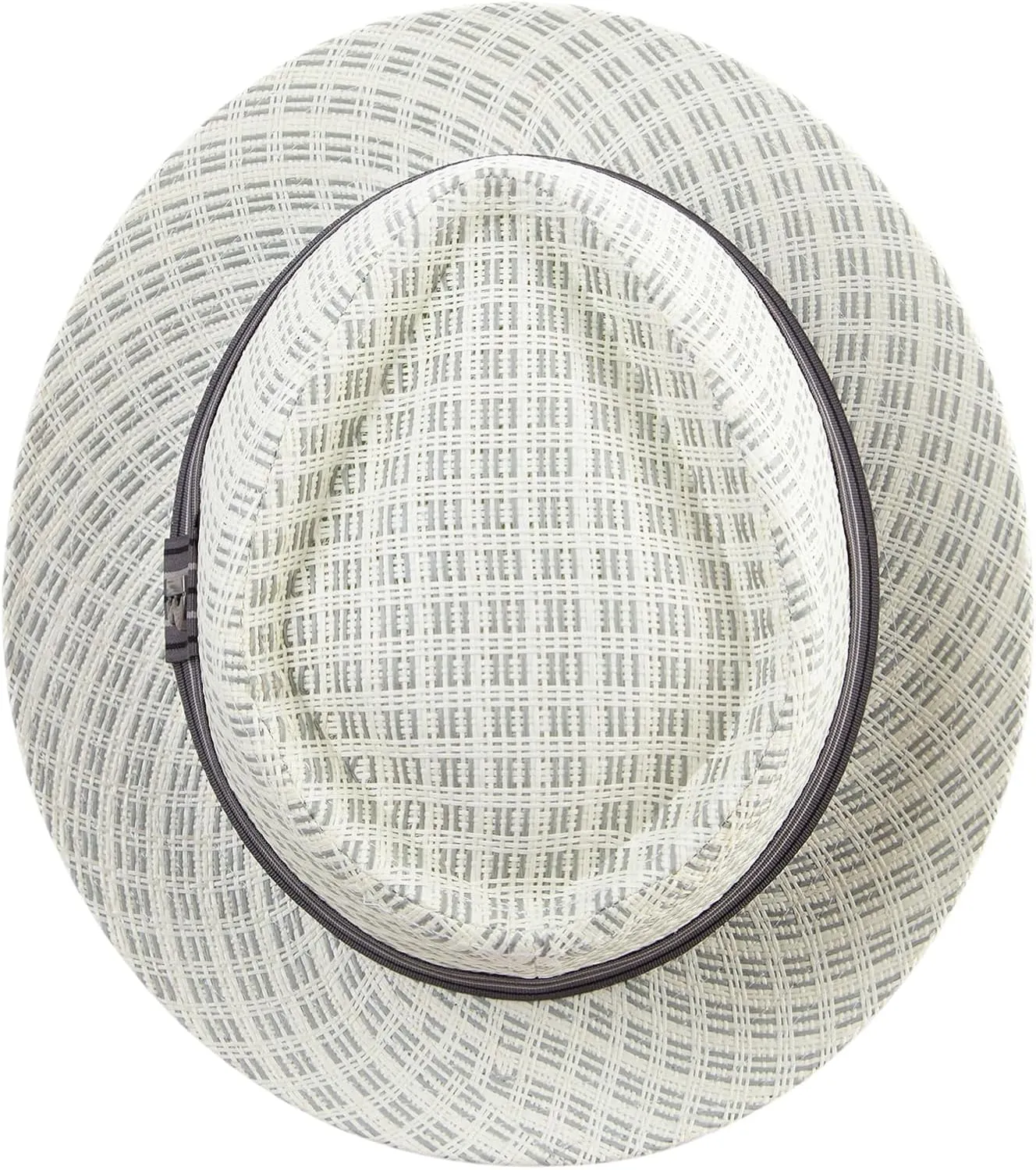 e4Hats.com Big Size Wove Paper Straw Wide Brim Porkpie Upbrim Fedora