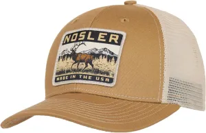 Elk Country Trucker Hat Brown