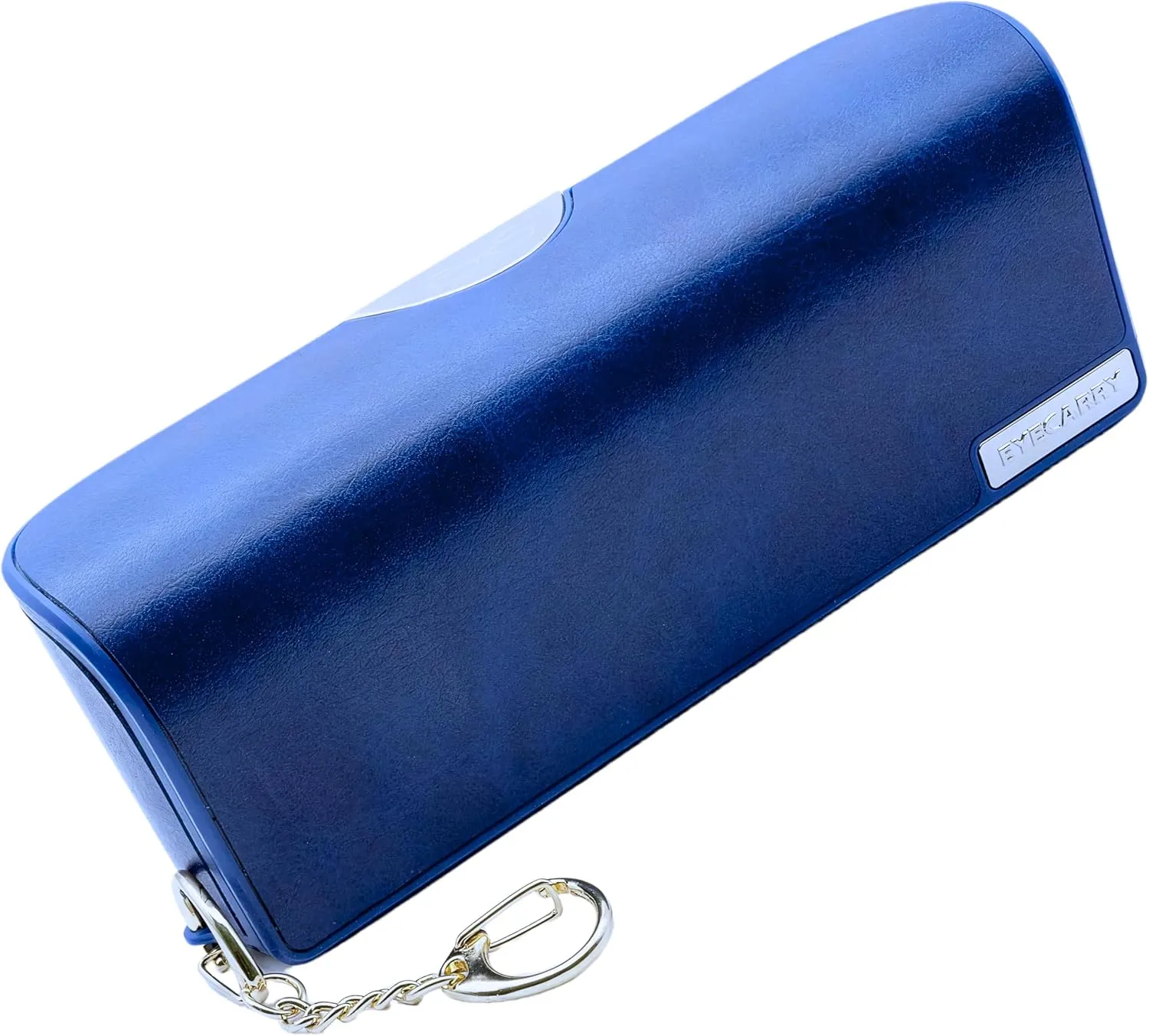 Eyeglasses Case ?C Vegan Leather Hard Shell Holder, One-Hand Access, Fits Sunglasses, Readers, Blue Light Glasses