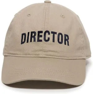Film Movie Director Baseball Cap Embroidered Cotton Adjustable Dad Hat