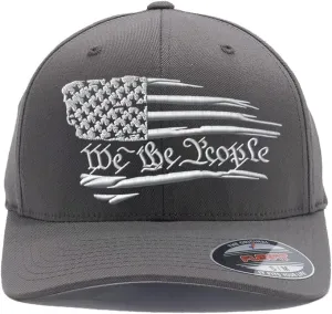 Flex Baseball 2A 1791 and We The People - Protect The 2nd Amendment hat- Custom Embroidered Flex Fitted Baseball Cap