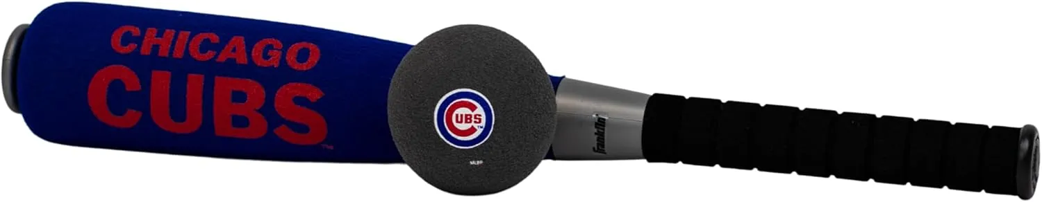 Franklin Sports MLB Jumbo Foam Baseball Bat   Ball Sets - Kids Oversize Foam Baseball Bats   Soft Baseballs - Indoor   Outdoor Youth Baseball Toy - MLB Team Baseball Bat   Ball Sets