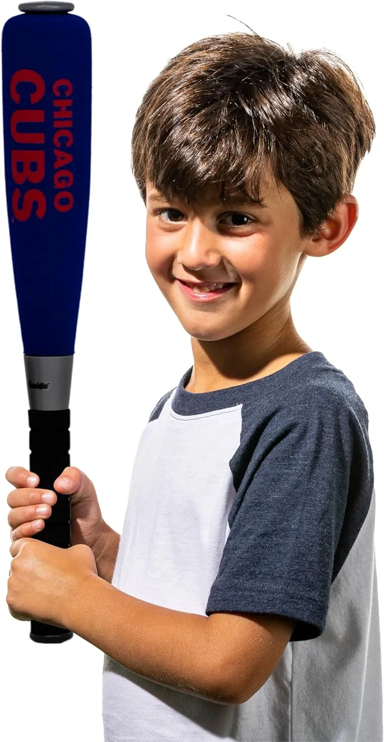 Franklin Sports MLB Jumbo Foam Baseball Bat   Ball Sets - Kids Oversize Foam Baseball Bats   Soft Baseballs - Indoor   Outdoor Youth Baseball Toy - MLB Team Baseball Bat   Ball Sets