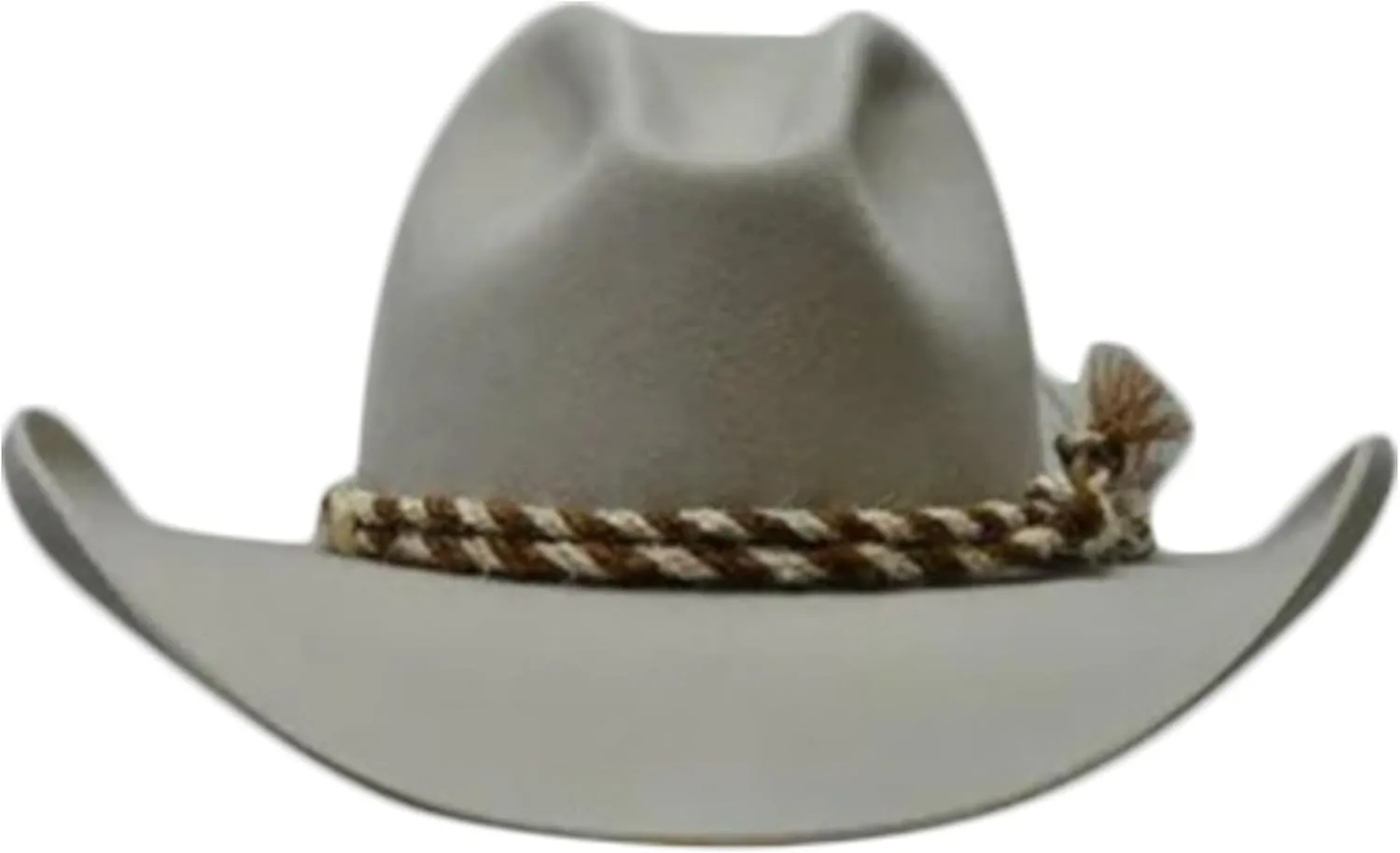 Hat Fedoras Western Short-Brimmed Hat for Women Man Casual Wear Western Fedoras Man Women Unisex Wear Gray