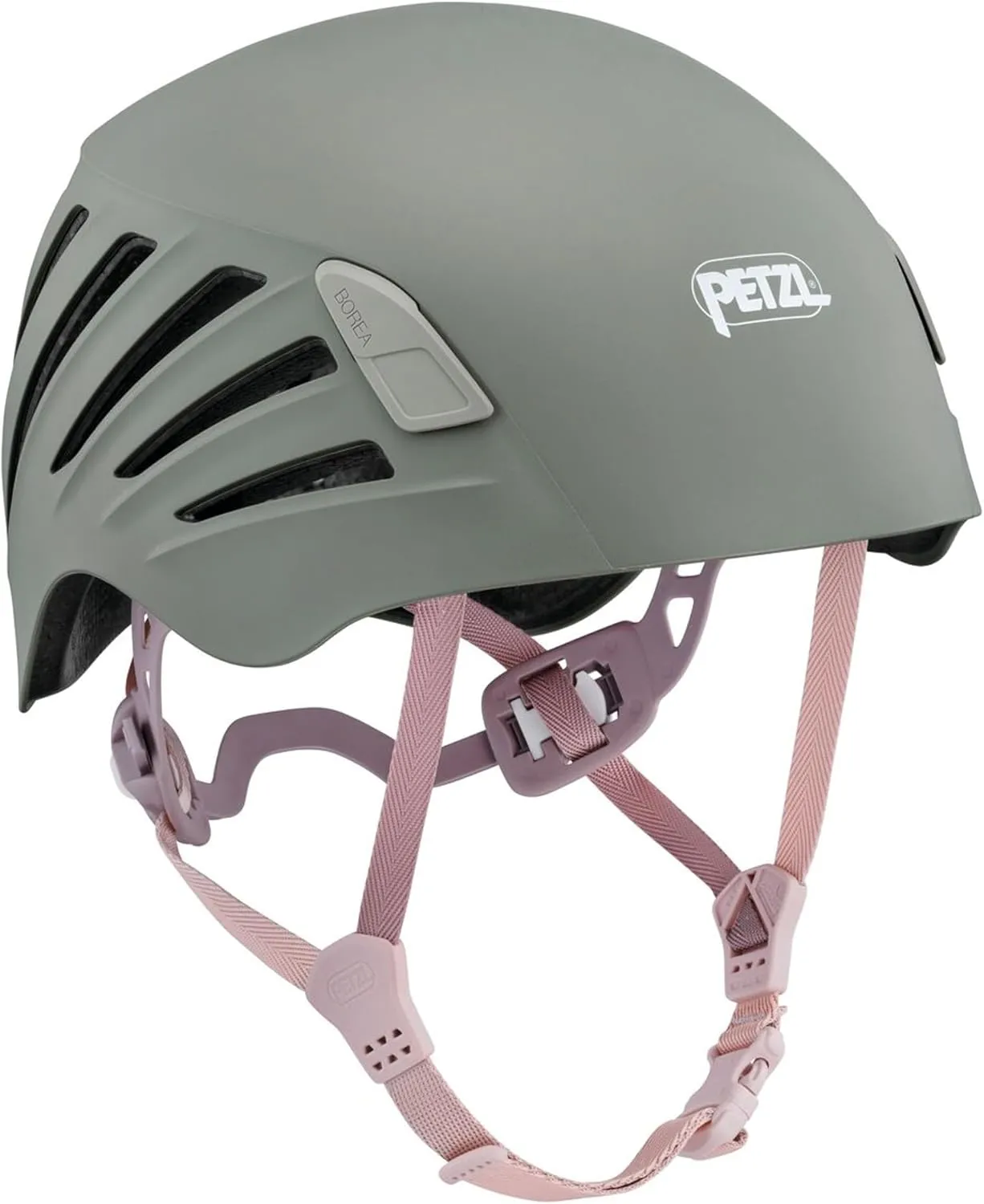 PETZL BOREA Women's Durable Helmet with TOP & Side Enhanced Protection, S/M, Jungle Green