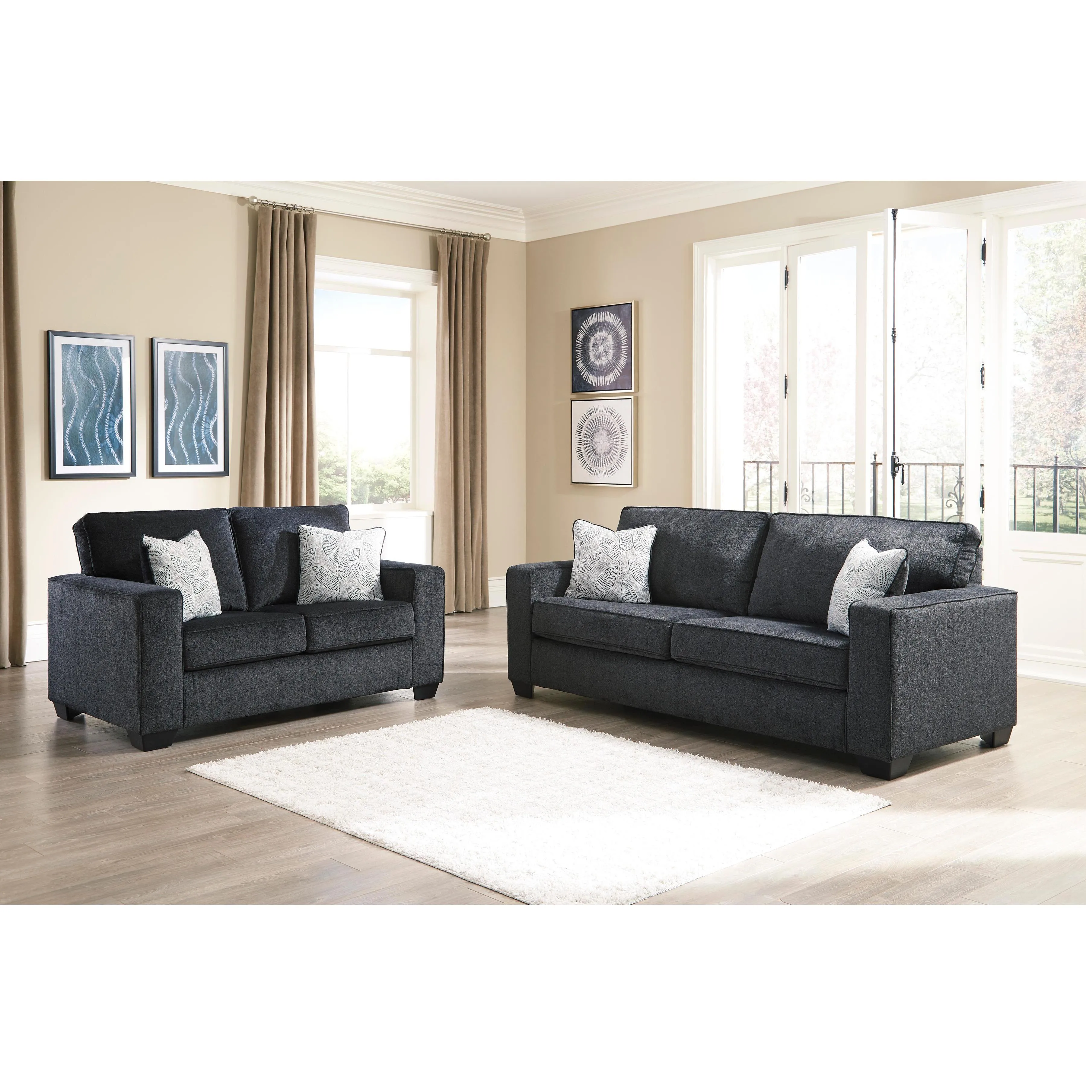 Signature Design by Ashley Altari 87213U12 4 pc Living Room Set