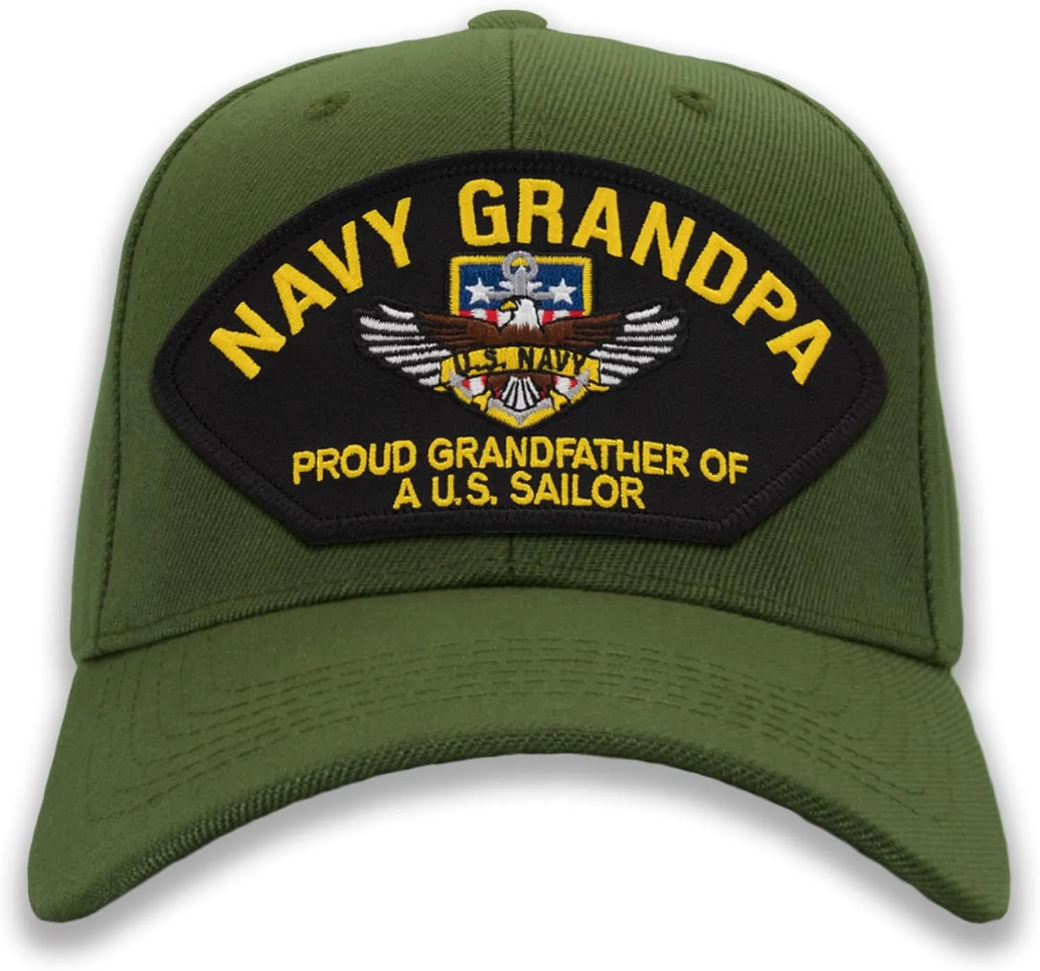US Navy Grandpa - Proud Grandfather of a US Sailor Ball Cap or Trucker Hat