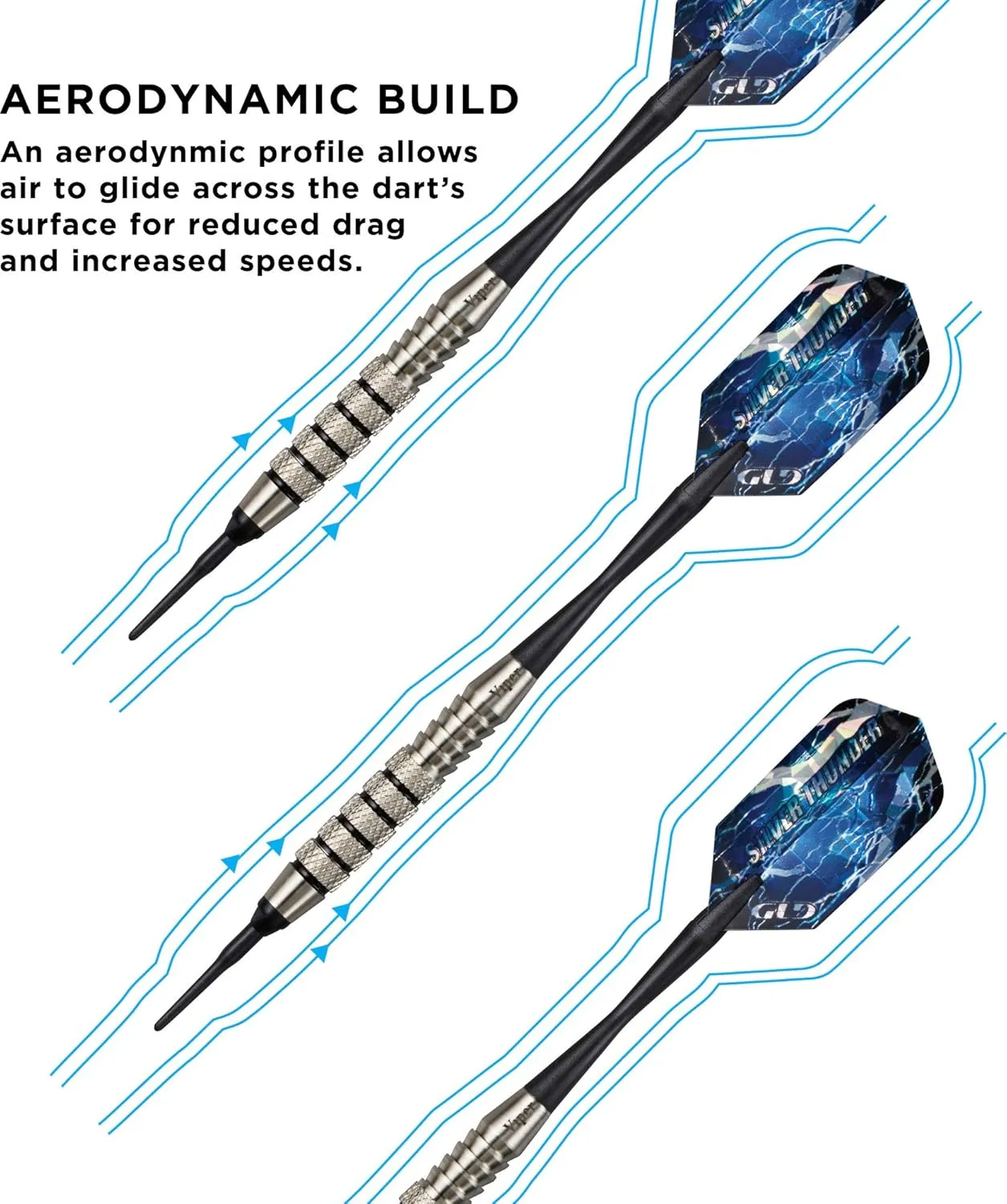 Viper Silver Thunder Soft Tip Darts
