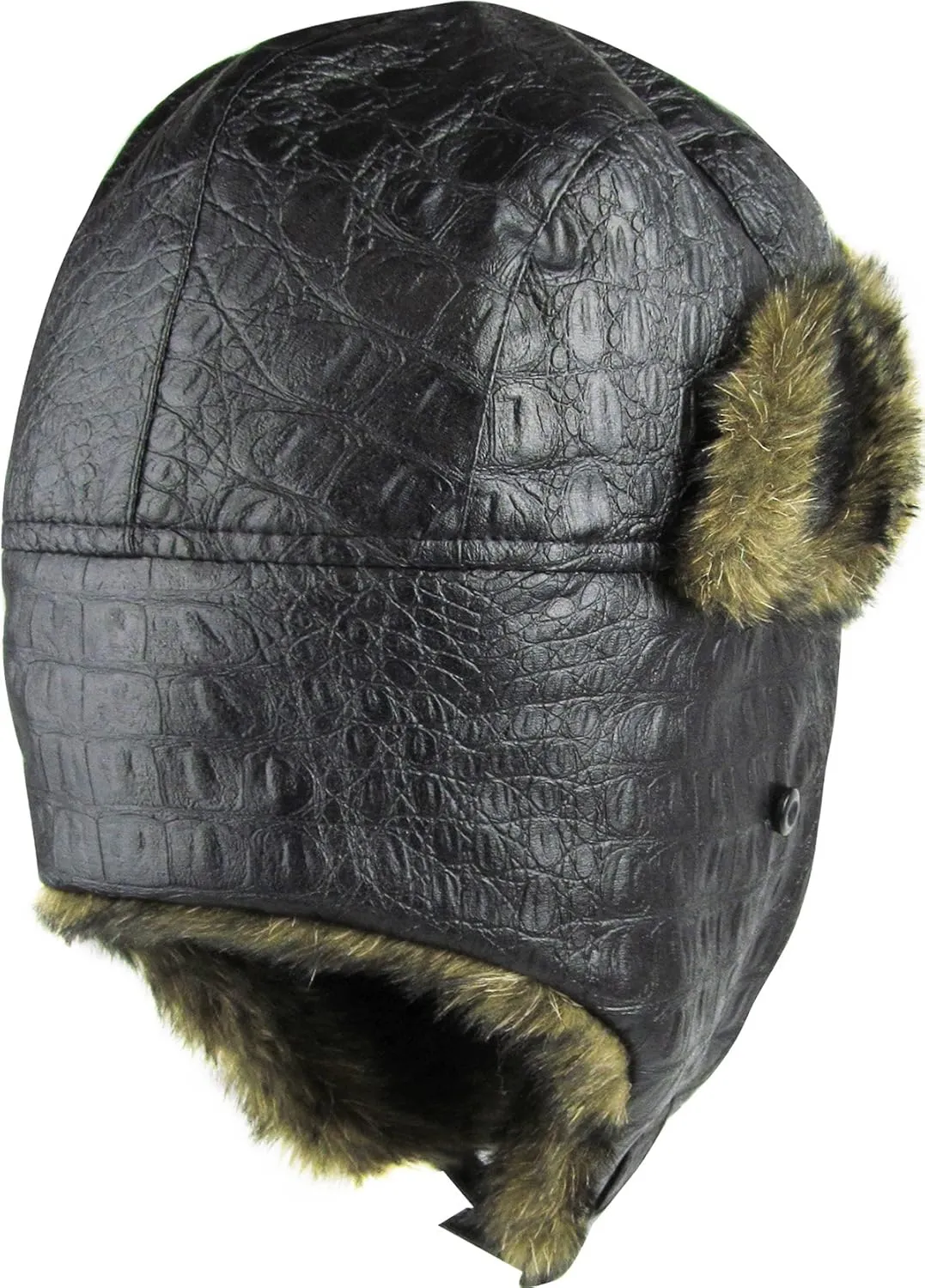 Wool Blend Aviator Trapper hat Trooper Ear Flaps Ushanka Eskimo Russian Warm Winter Cold