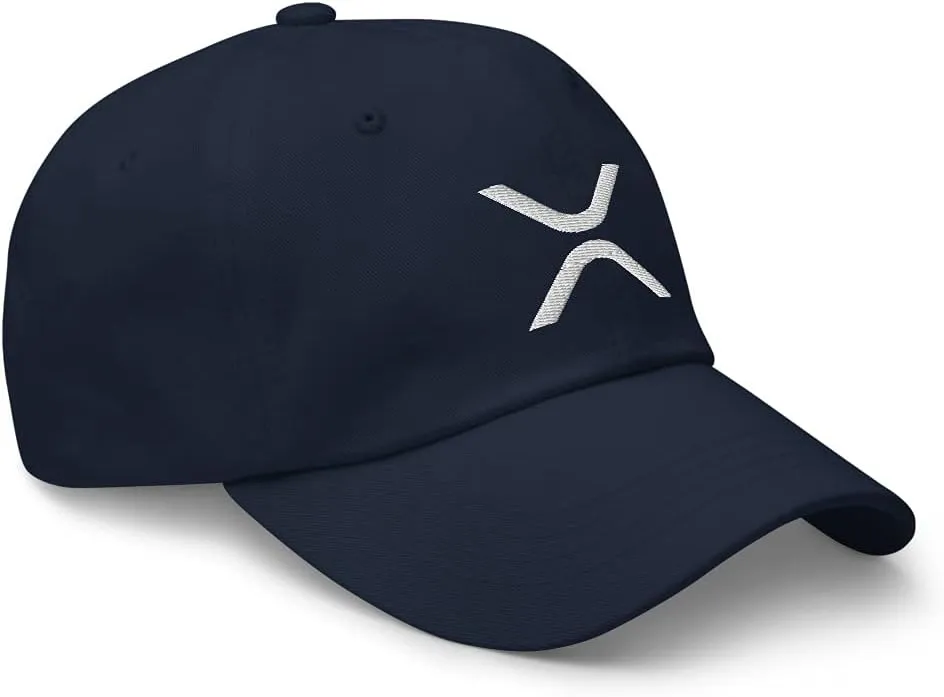XRP Crypto Embroidered Dad hat Cryptocurrency Baseball Cap