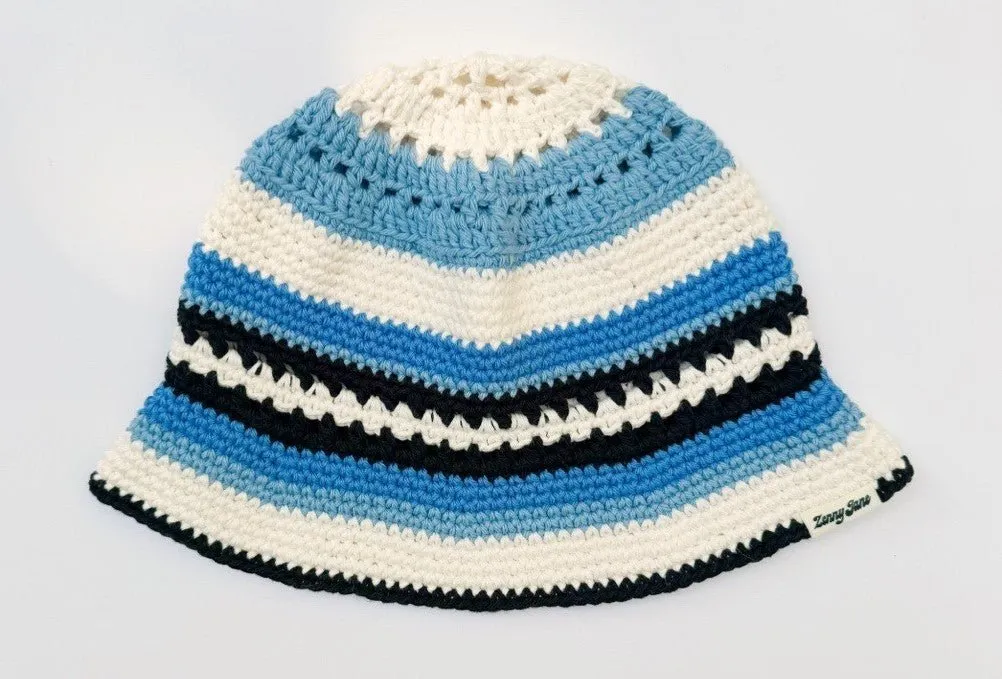 Zenny Jane Crochet Bucket Hat (Multiple Styles)