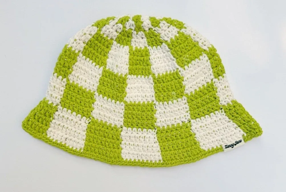 Zenny Jane Crochet Bucket Hat (Multiple Styles)
